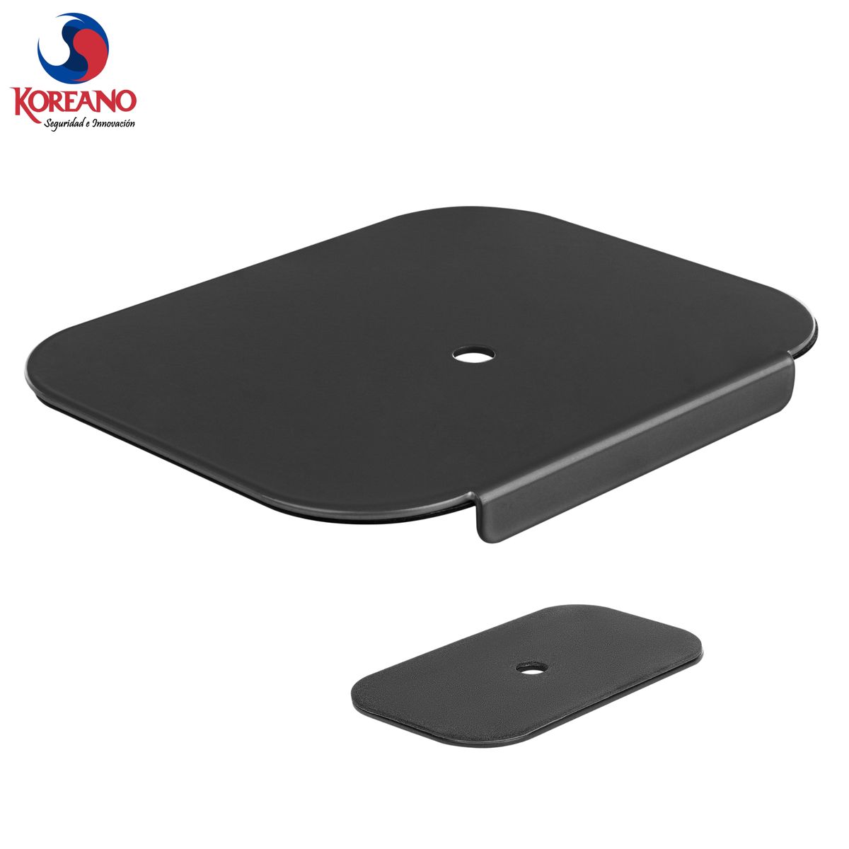 KOREANO SEGURIDAD E INNOVACION - PLACA DE REFUERZO PARA SOPORTE DE MONITORIDEAL PARA ESCRITORIOS DE VIDRIO O MADERA  XMA-06