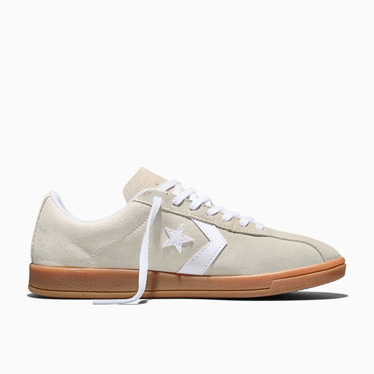 CONVERSE - Zapatillas Unisex All Star Classic Trainer Suede Crema