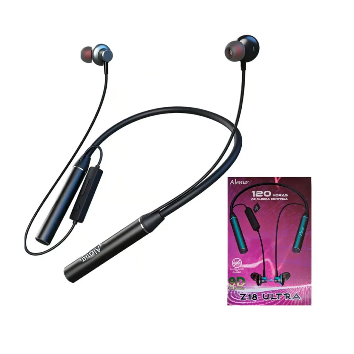 GENERICO - Audífono Inalámbrico Bluetooth Deportivo Alenur Z18 Ultra
