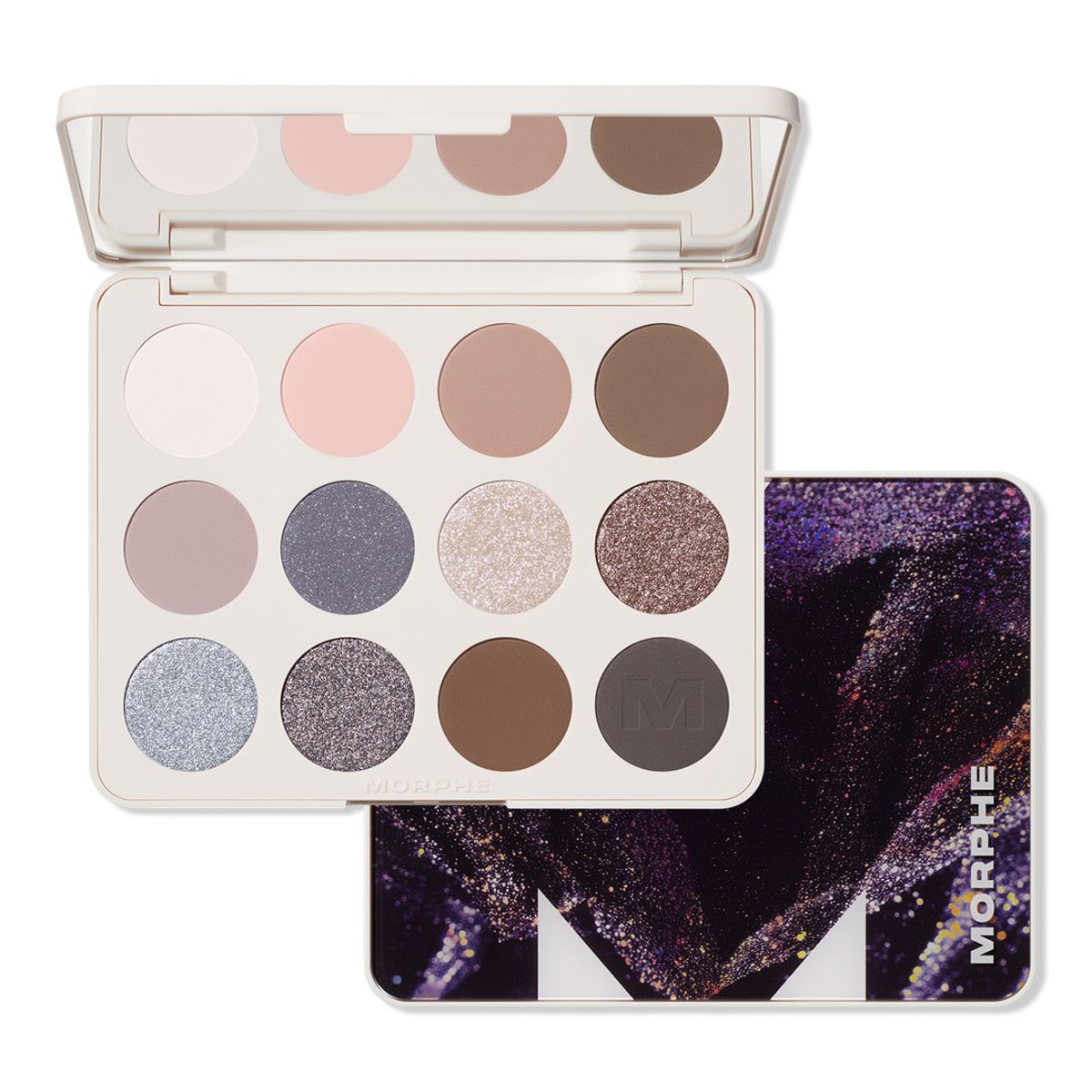 MORPHE - Paleta de Sombras 12-Pan ChromaPlus - Moon Stone Morphe