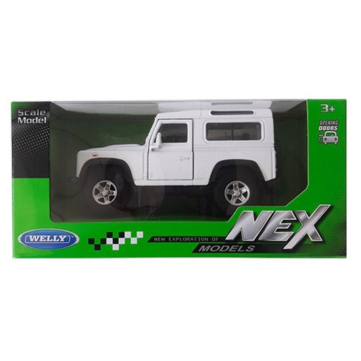 TOYNG - Suv Land Rover Defender Escala 1:34:39 - Welly - Perú