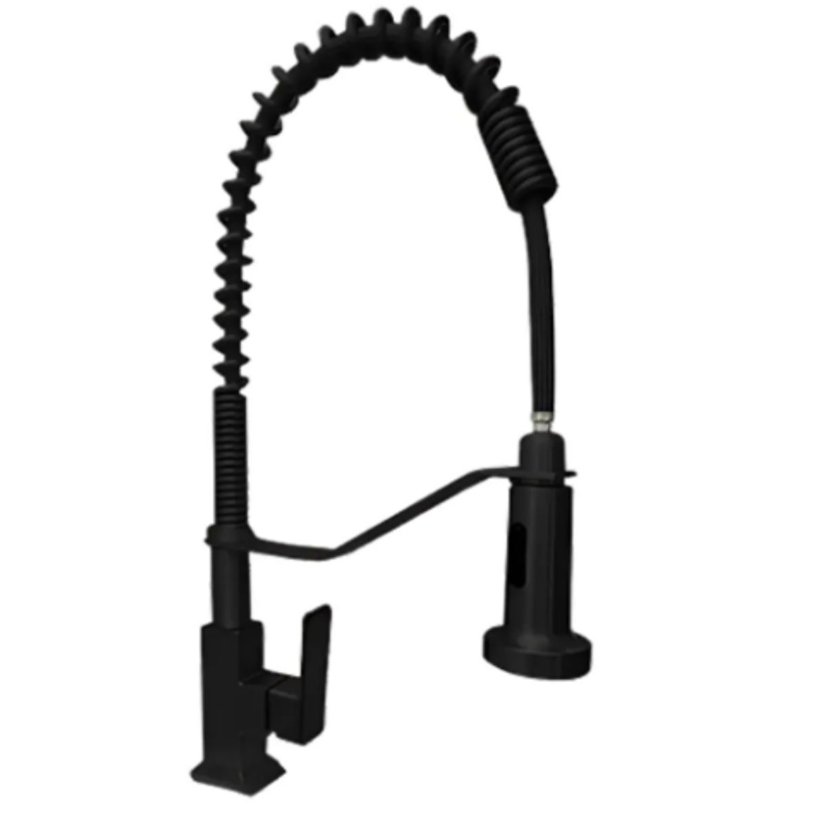 XM - LLAVE DE COCINA RESORTE NEGRO AL MUEBLE LC1077N