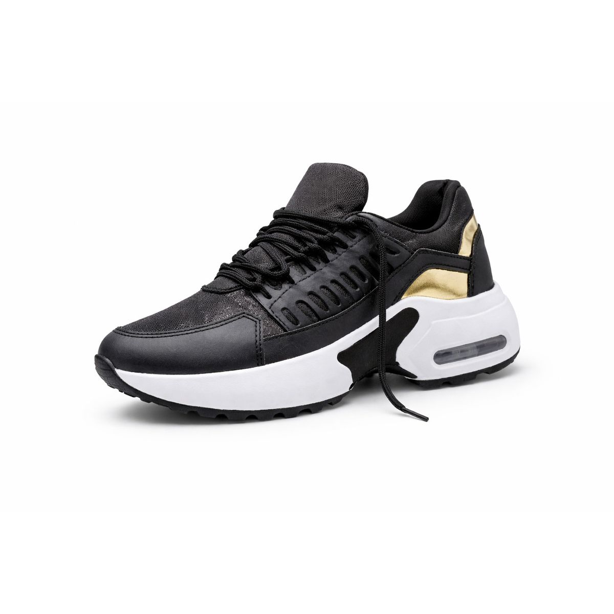 GENERICO - Zapatillas Mujer Ultralivianas con Cámara de Aire, PU y textil