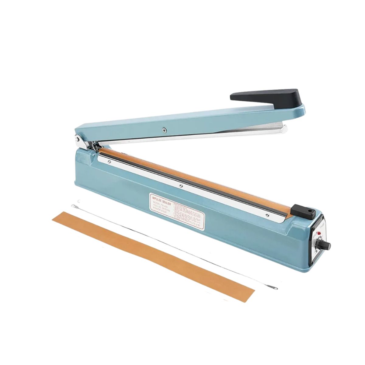 GENERICO - Selladora Industrial De Bolsas 40 Cm Manual 600W FS-400