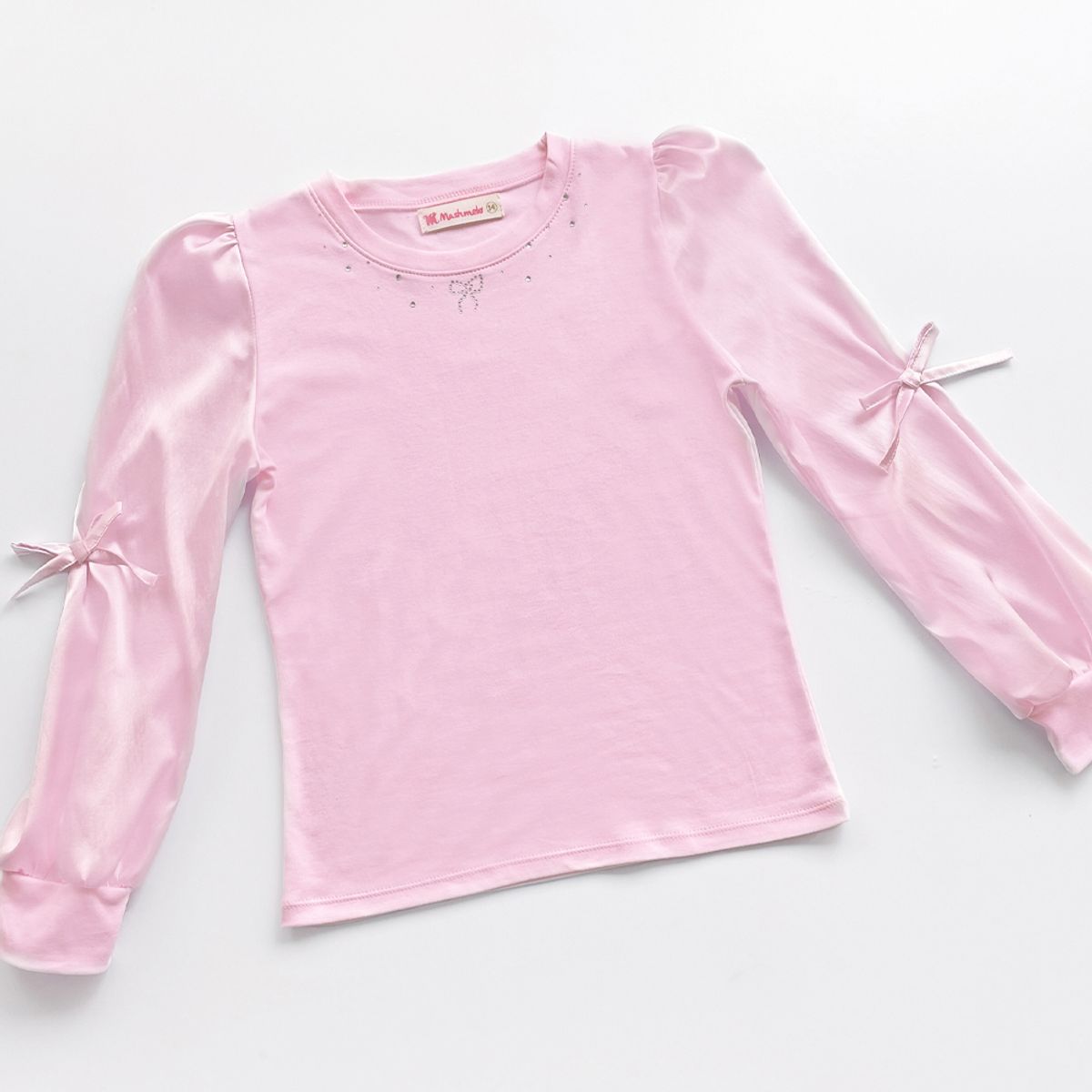KIDS MASHMELO - Polo con Mangas de Seda para niñas Kids Mashmelo