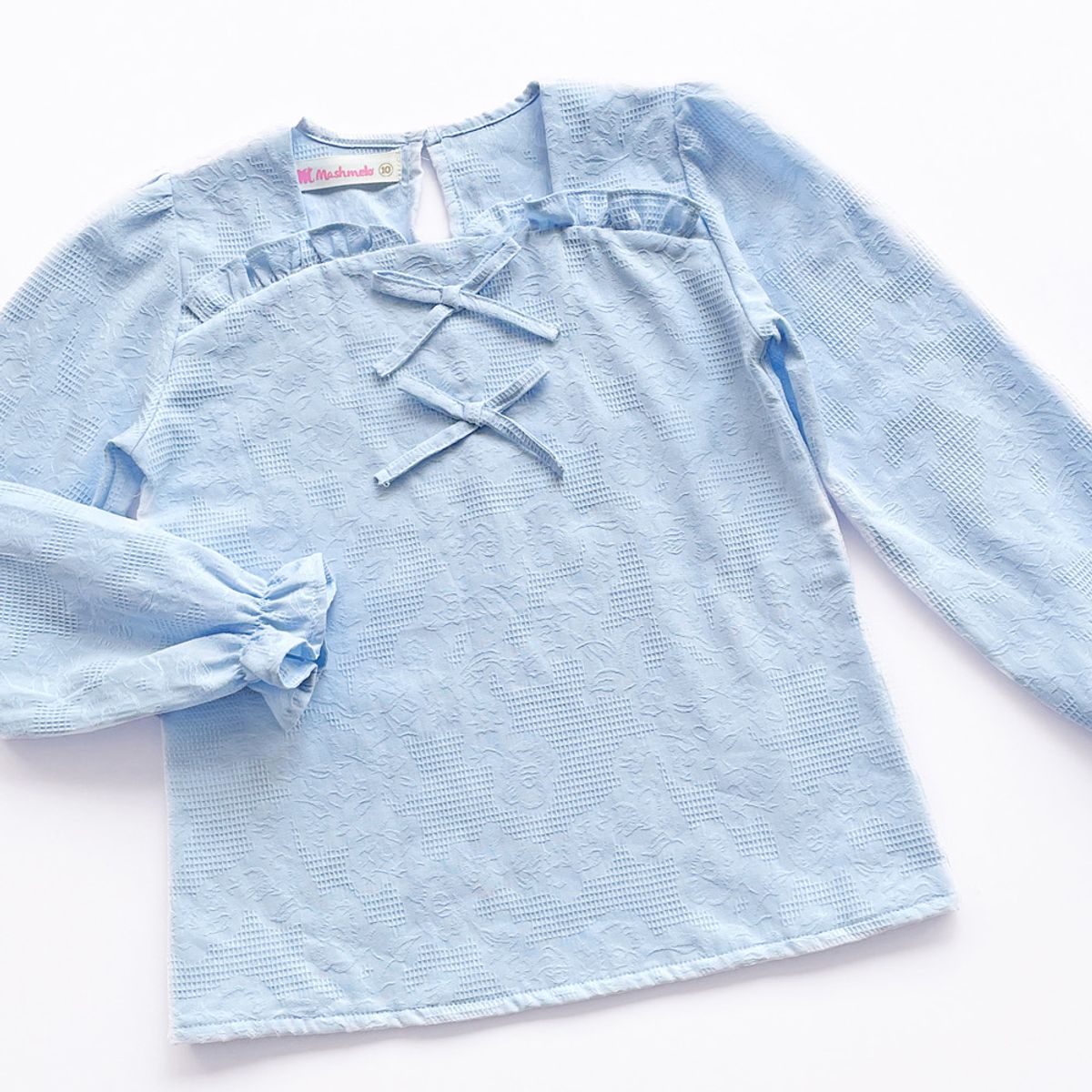 KIDS MASHMELO - Blusa en Tela Labrada para niñas Kids Mashmelo