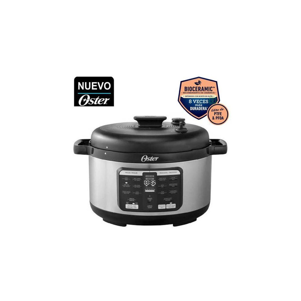OSTER - Multi olla rápida Oster CKSTPCECOV57 5.7L ovalada 5.7L  Olla multifunción