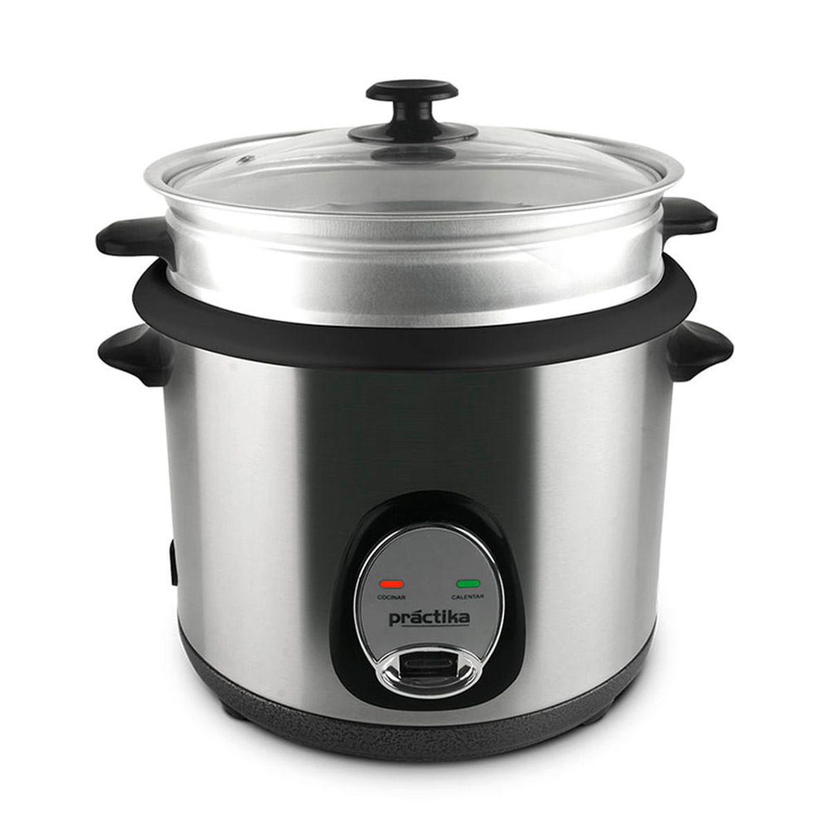 PRACTIKA - Olla arrocera vaporera Practika 180MCS 1.8L 1.8L  Cocina arroz perfecto