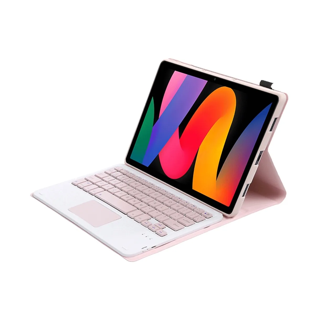 XIAOMI - REDMI Pad SE 8GB RAM y 128GB ROM WiFi 11 Gris CON Teclado rosado