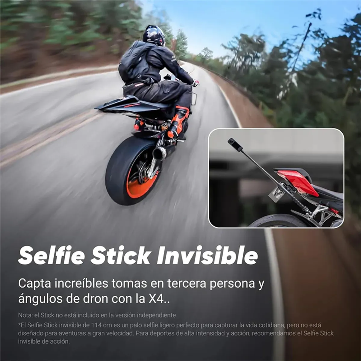INSTA360 - Insta360 X4 air Paquete Estándar Cámara de Acción