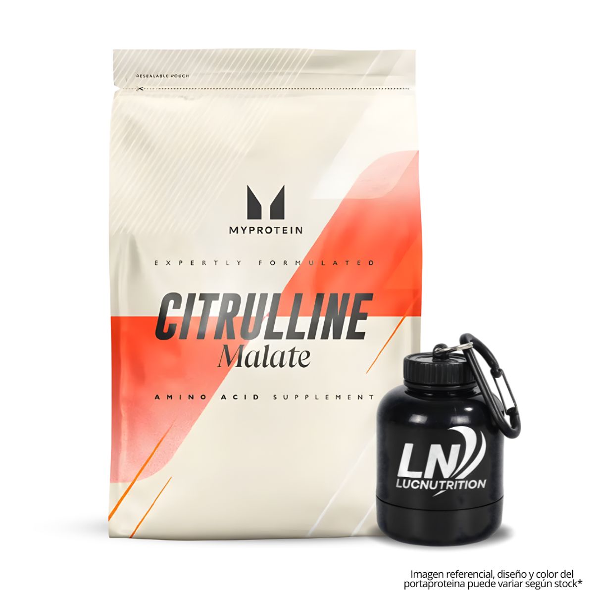 MYPROTEIN - Citrulline Malate Myprotein / Citrulina Malato Myprotein - 250 g + Portaproteina