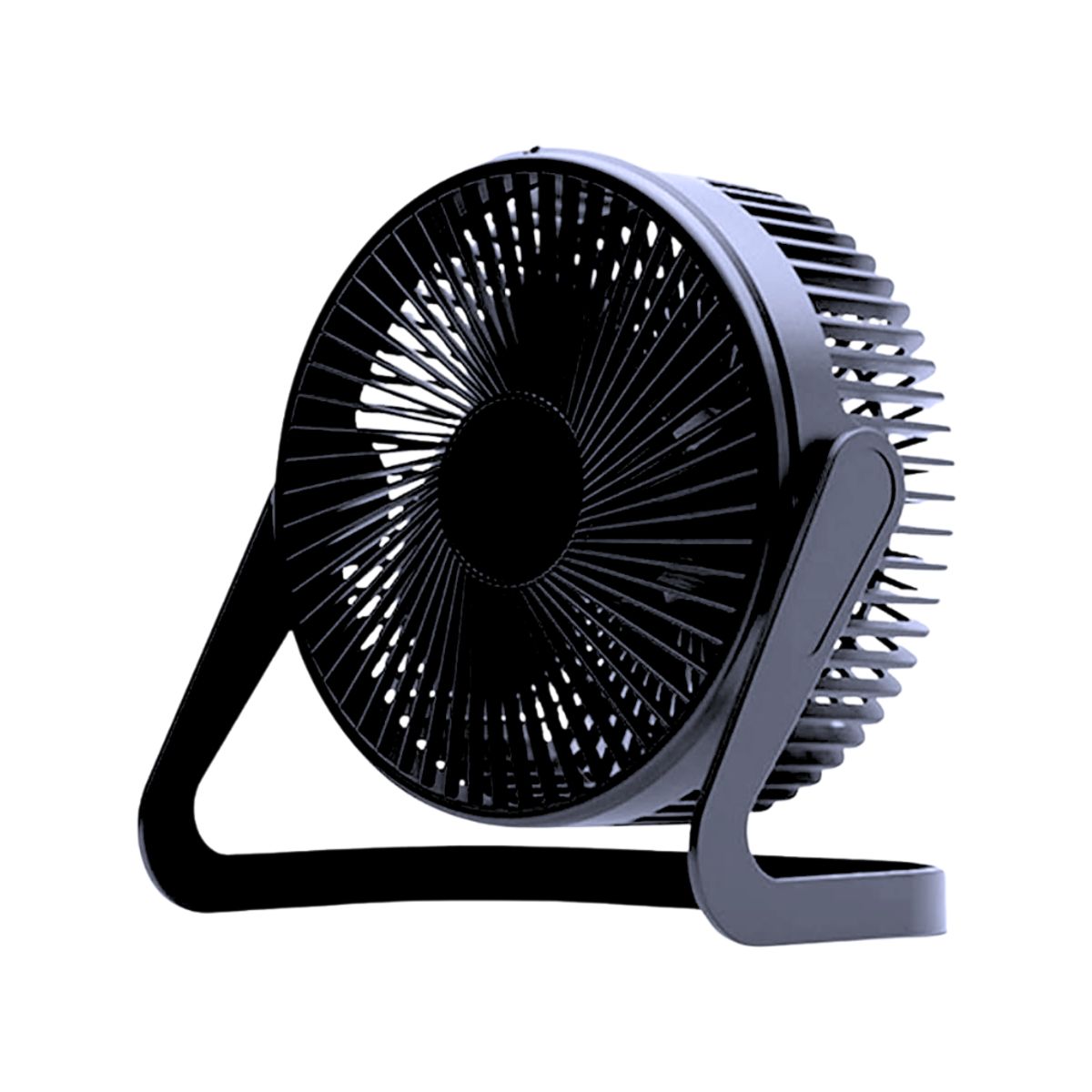 GENERICO - Ventilador de Escritorio Silencioso 19 CM YR-S602 - Negro