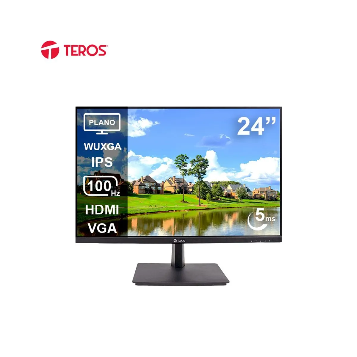TEROS - Monitor Teros TE-2420CS 24″ IPS 1920×1200 100Hz 5ms HDMI VGA VESA