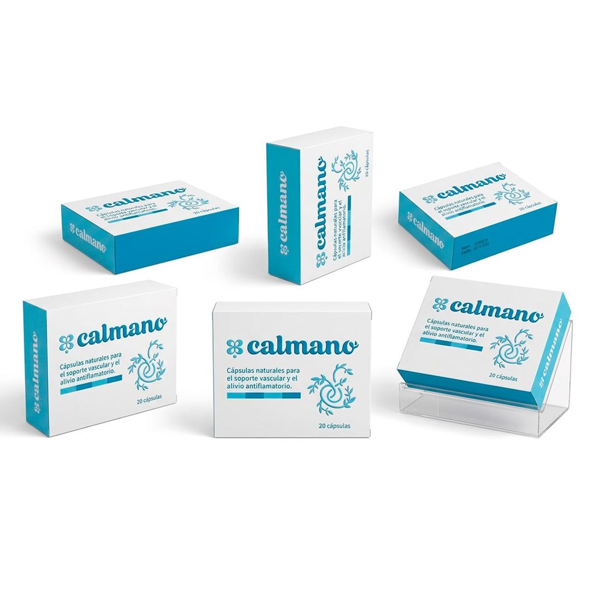CALMANO - CALMANO - 6 pack - CAPSULAS para VARICES y HEMORROIDES
