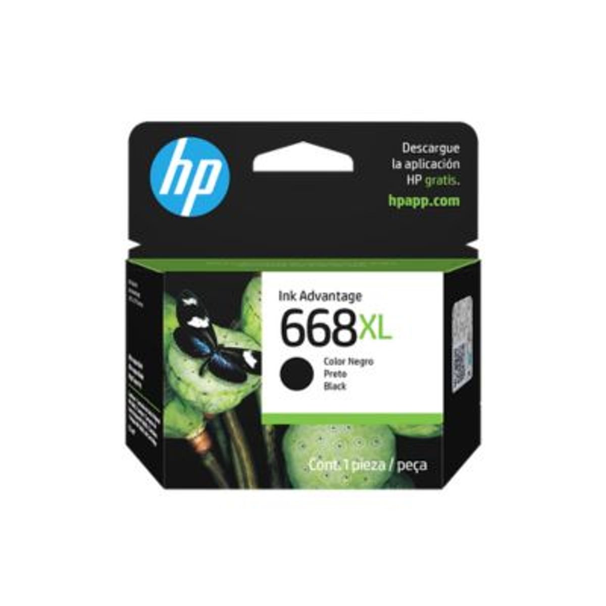 HP - COMBO DE TINTAS HP 668XL - NEGRO (7FP39VL) TRICOLOR  (7FP38VL )
