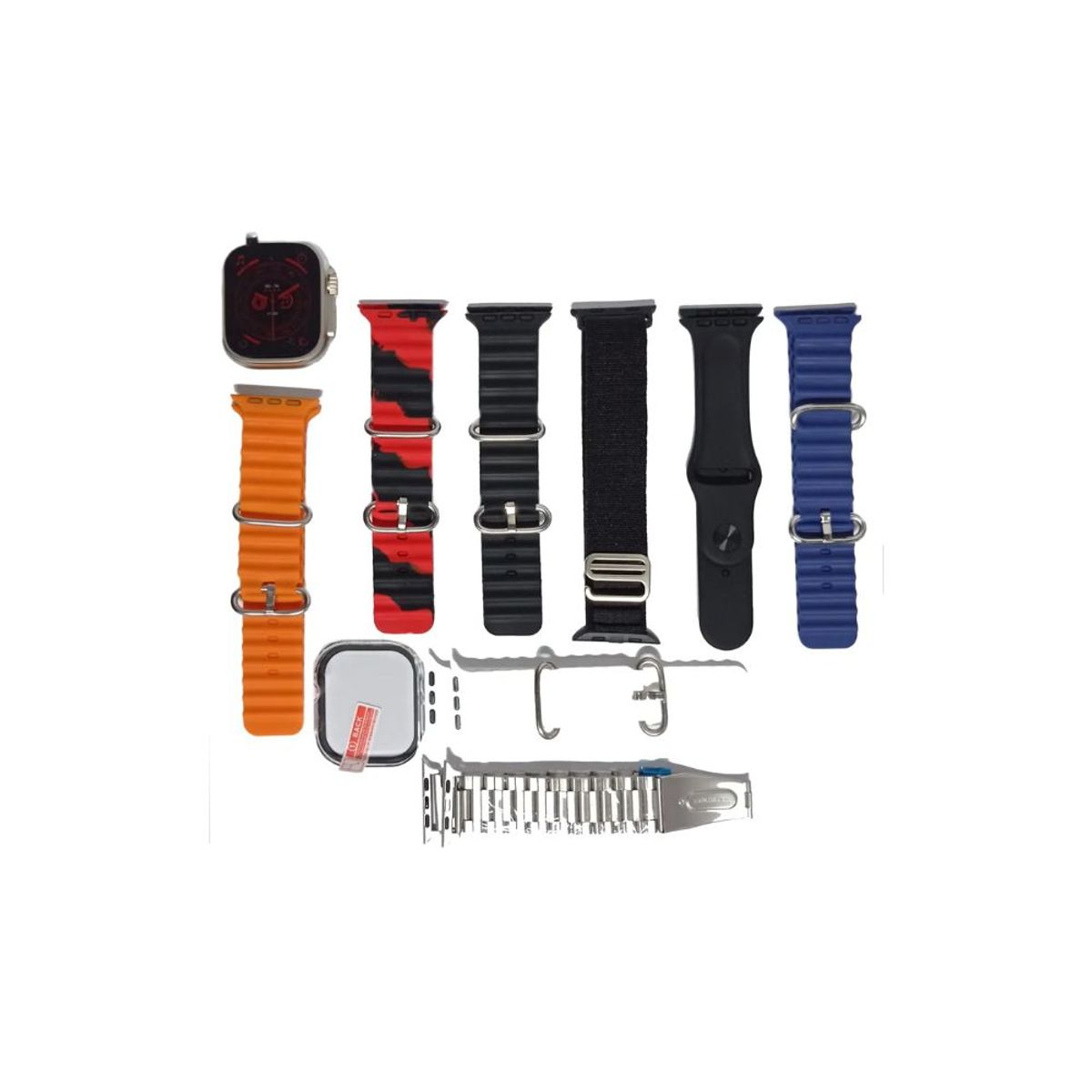 GENERICO - Smartwatch Y80 Con 8 Correas