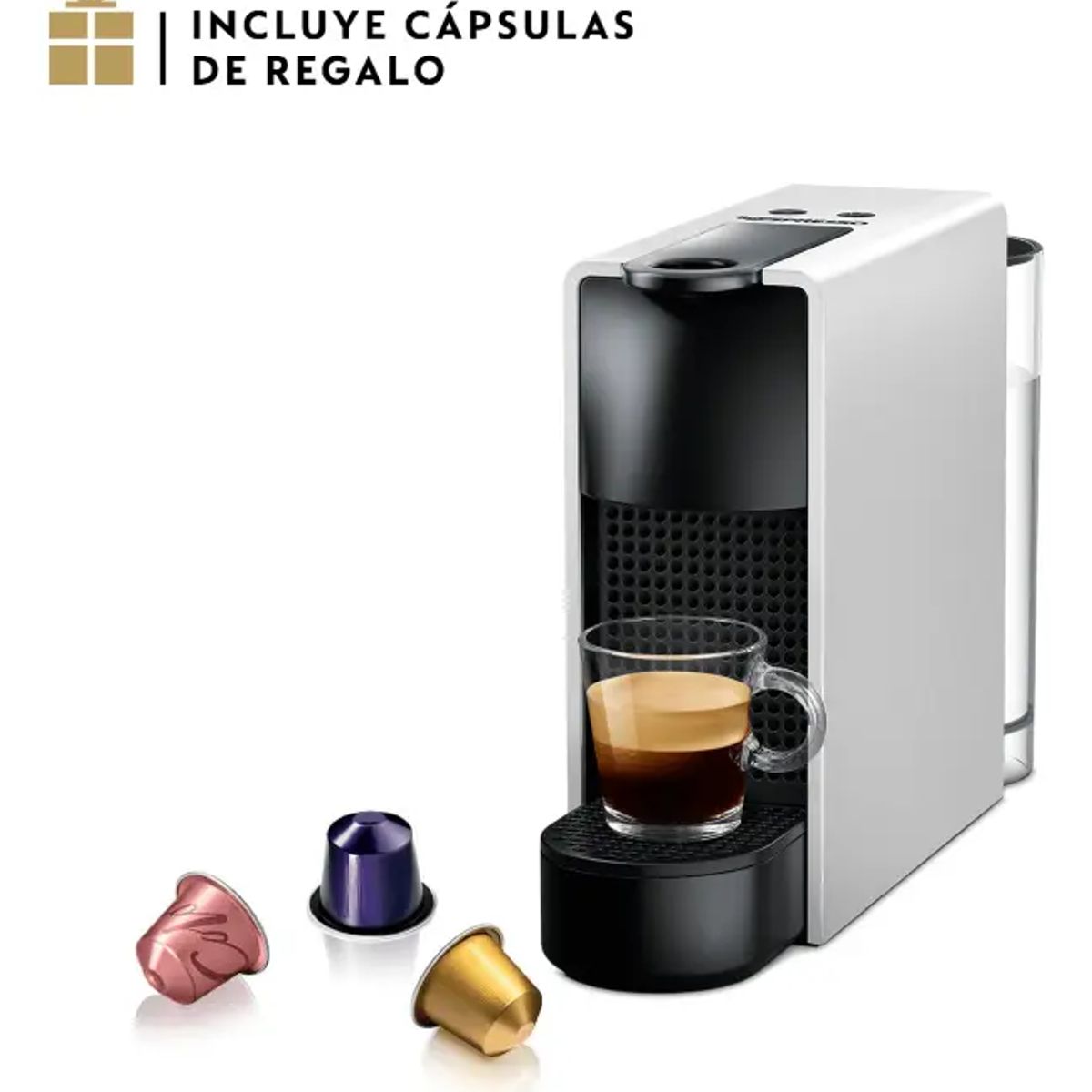 NESPRESSO - Cafetera Nespresso Essenza Mini C30 Silver