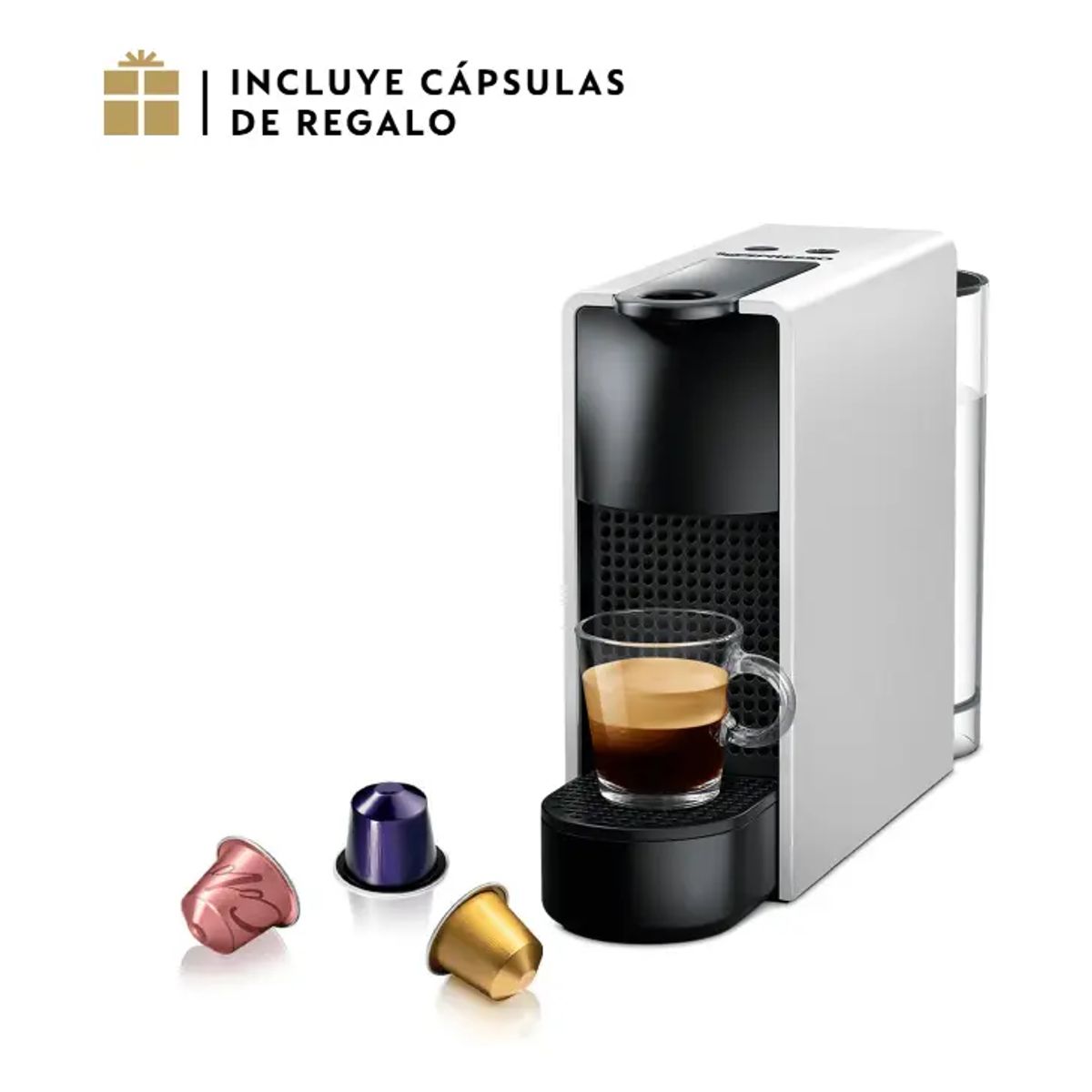 NESPRESSO - Cafetera Nespresso Essenza Mini C30 Silver