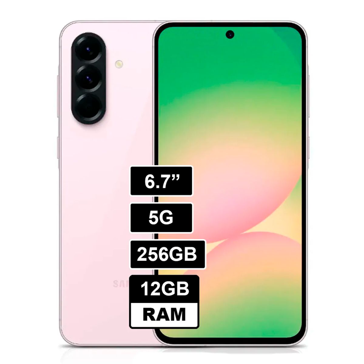 SAMSUNG - CELULAR GALAXY A56 5G 12RAM 256GB ROSADO