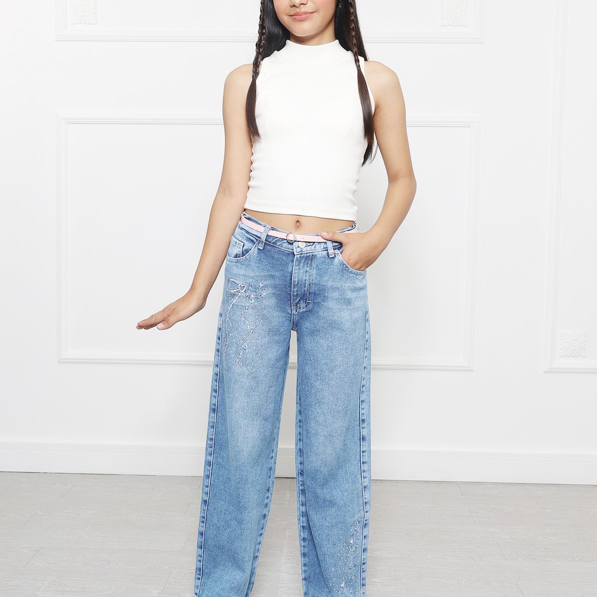 MINETTI KIDS - PANTALON DULCE LAZO JEAN DE NIÑA