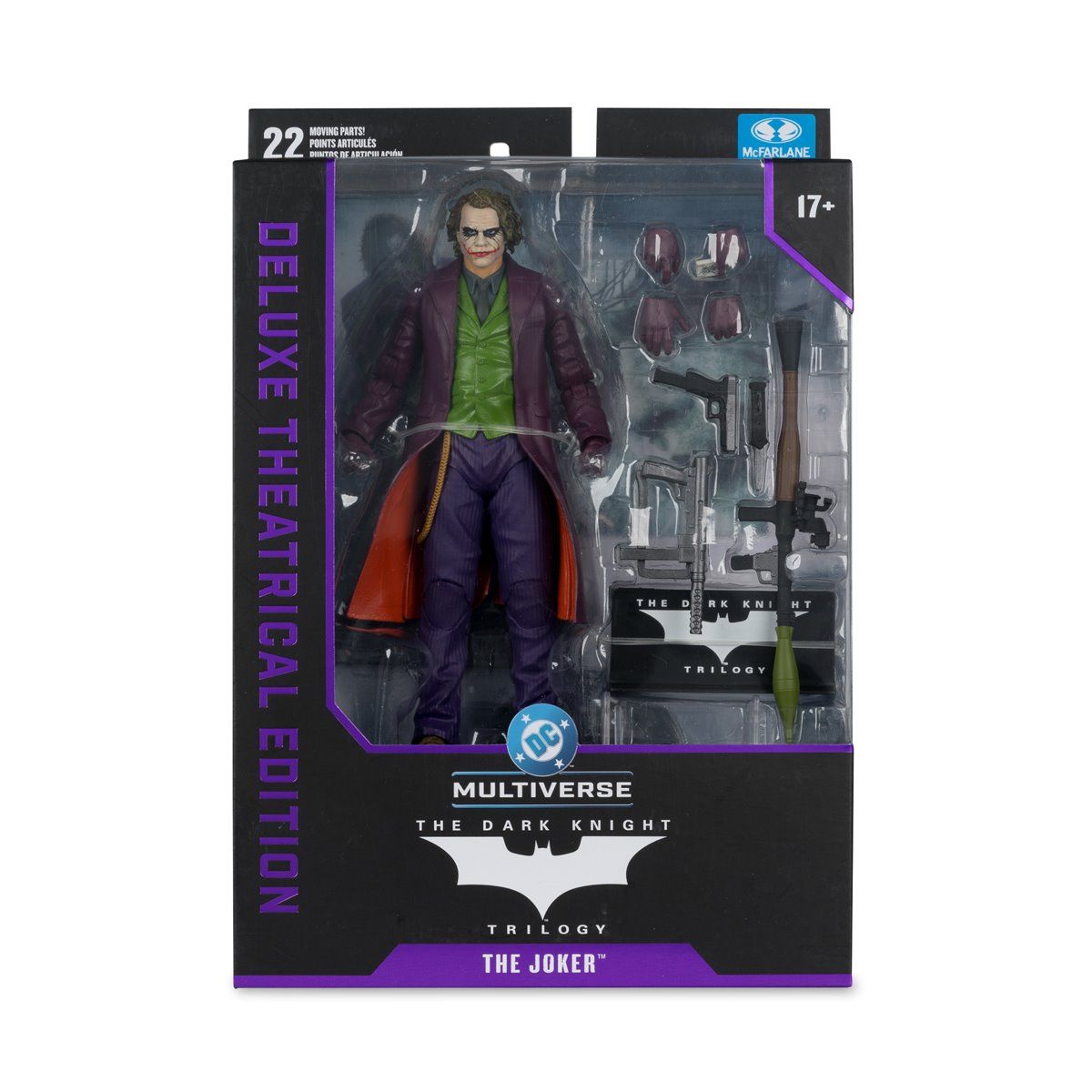 MCFARLANE TOYS - The Dark Knight DC Multiverse The Joker Deluxe Theatrical Edition