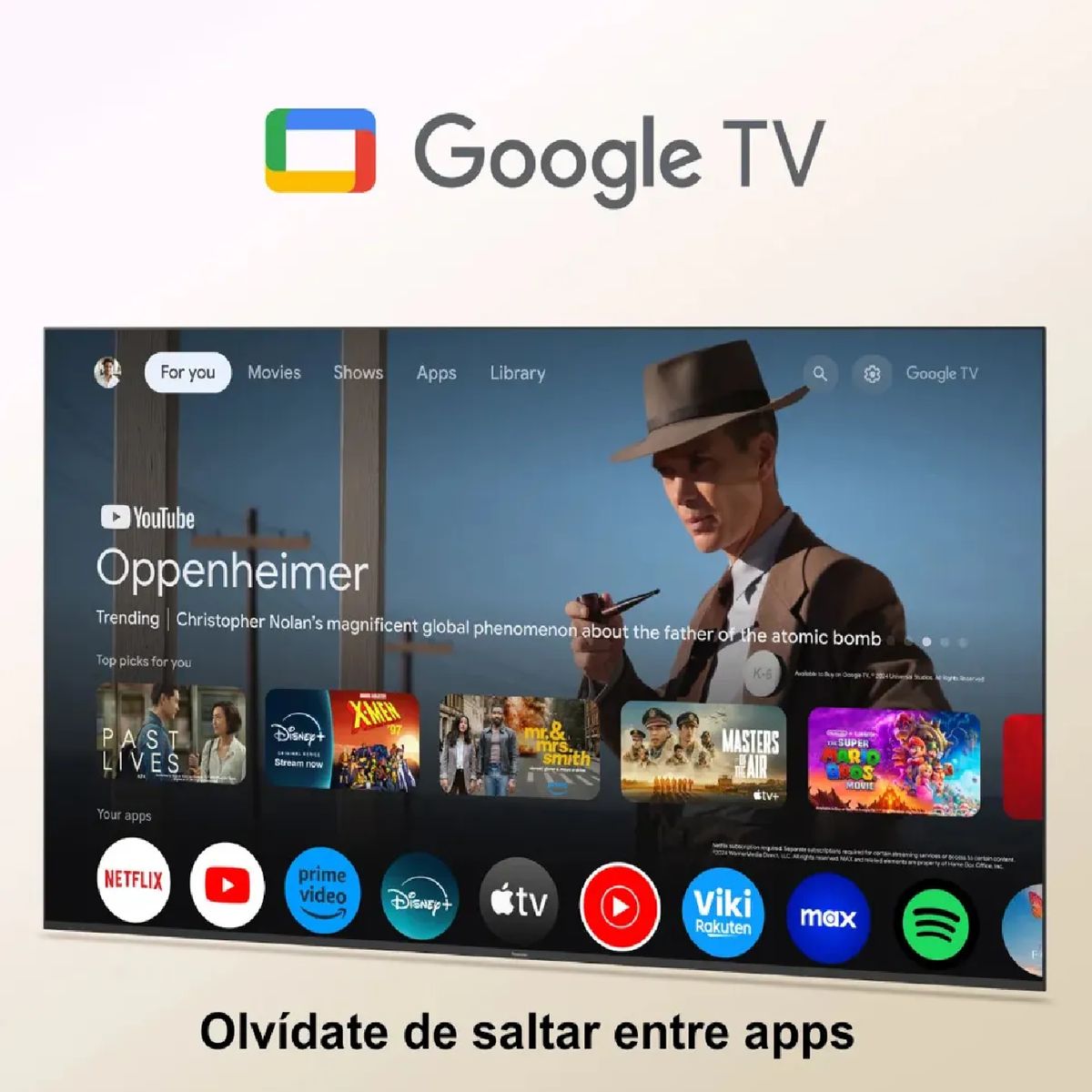 Panasonic - Televisor Panasonic Smart TV 32 LED HD TC-32NS600P + Antena Digital