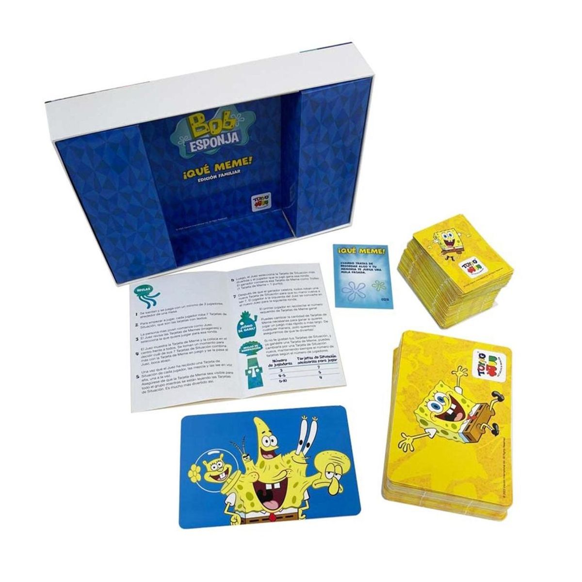TOYNG - Juego de Mesa Que Meme - Bob Esponja - Perú