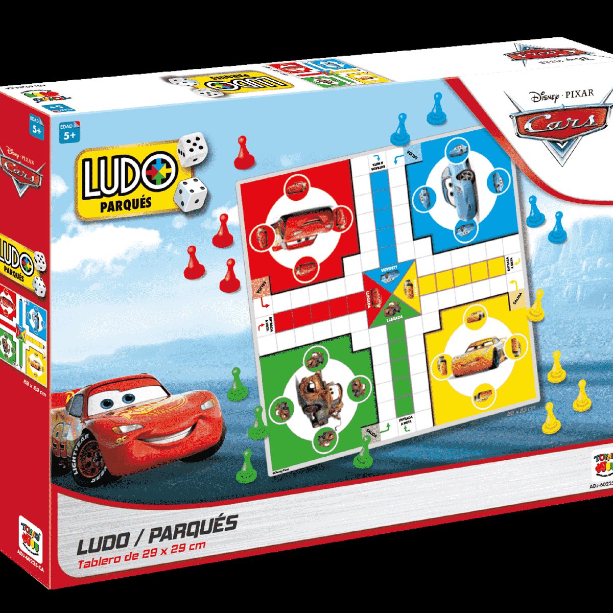 TOYNG - Juego de Mesa - Ludo Cars