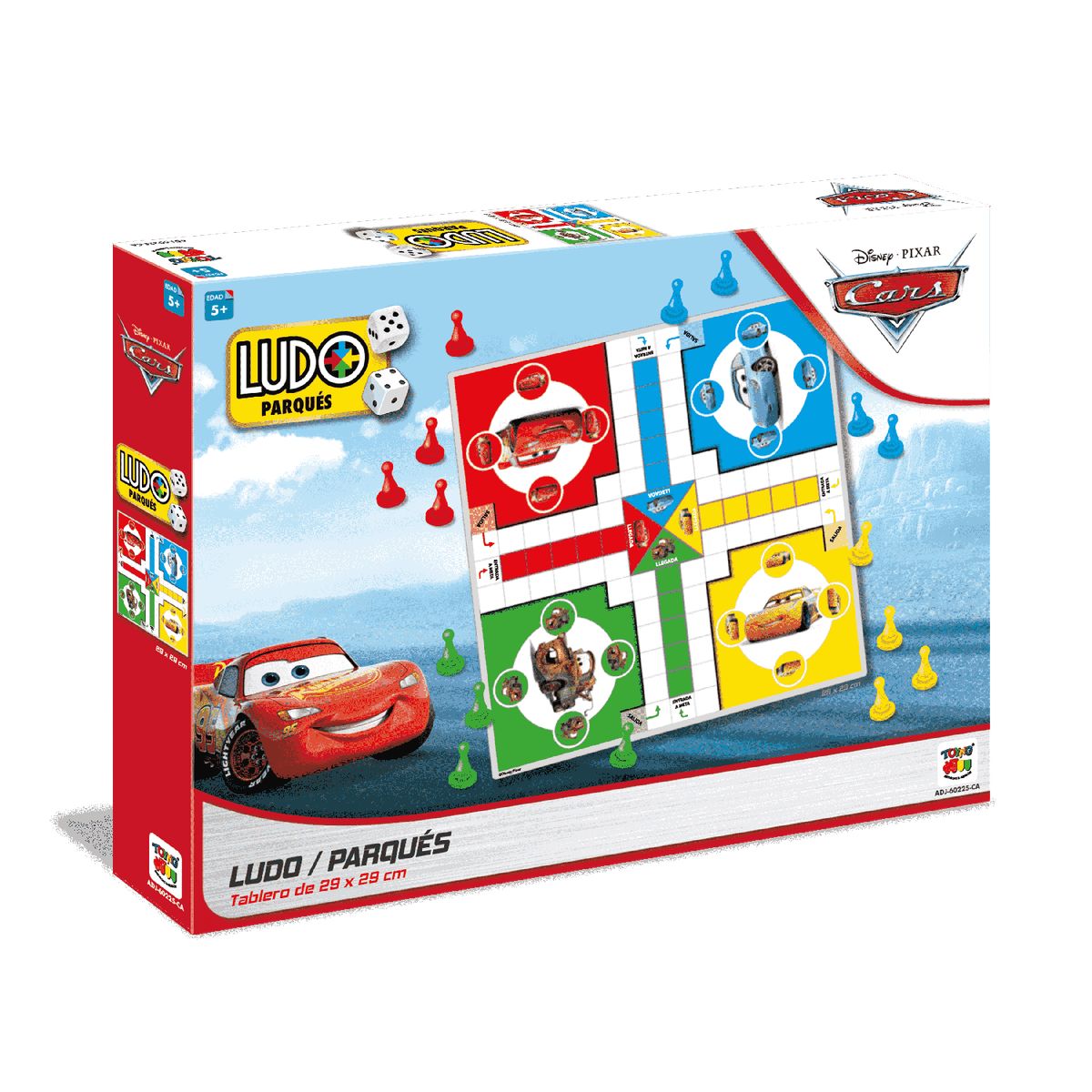 TOYNG - Juego de Mesa - Ludo Cars