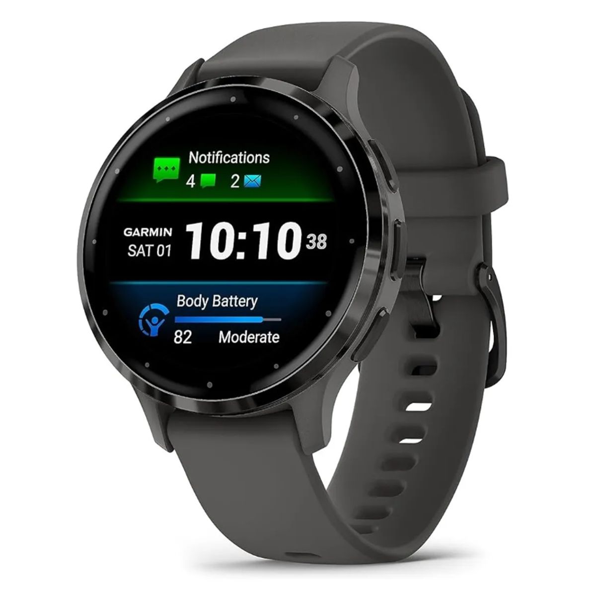 GARMIN - Garmin Venu 3S – Smartwatch Fitness GPS Slate/Negro 41mm (Reacondicionado)