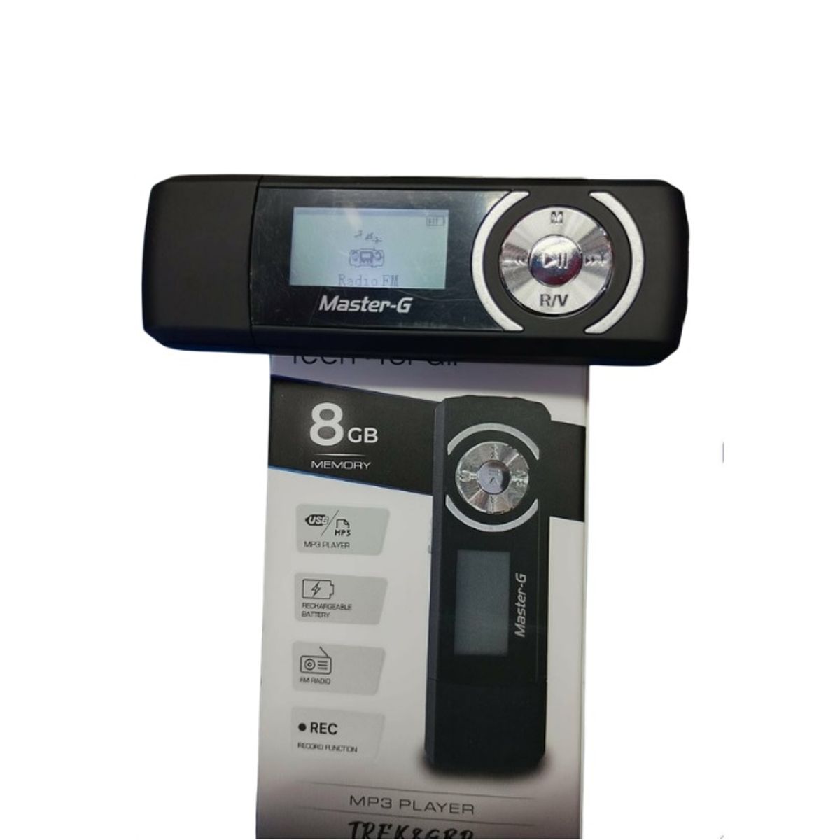 MASTER G - Reproductor MP3 de música Master-G de 8GB