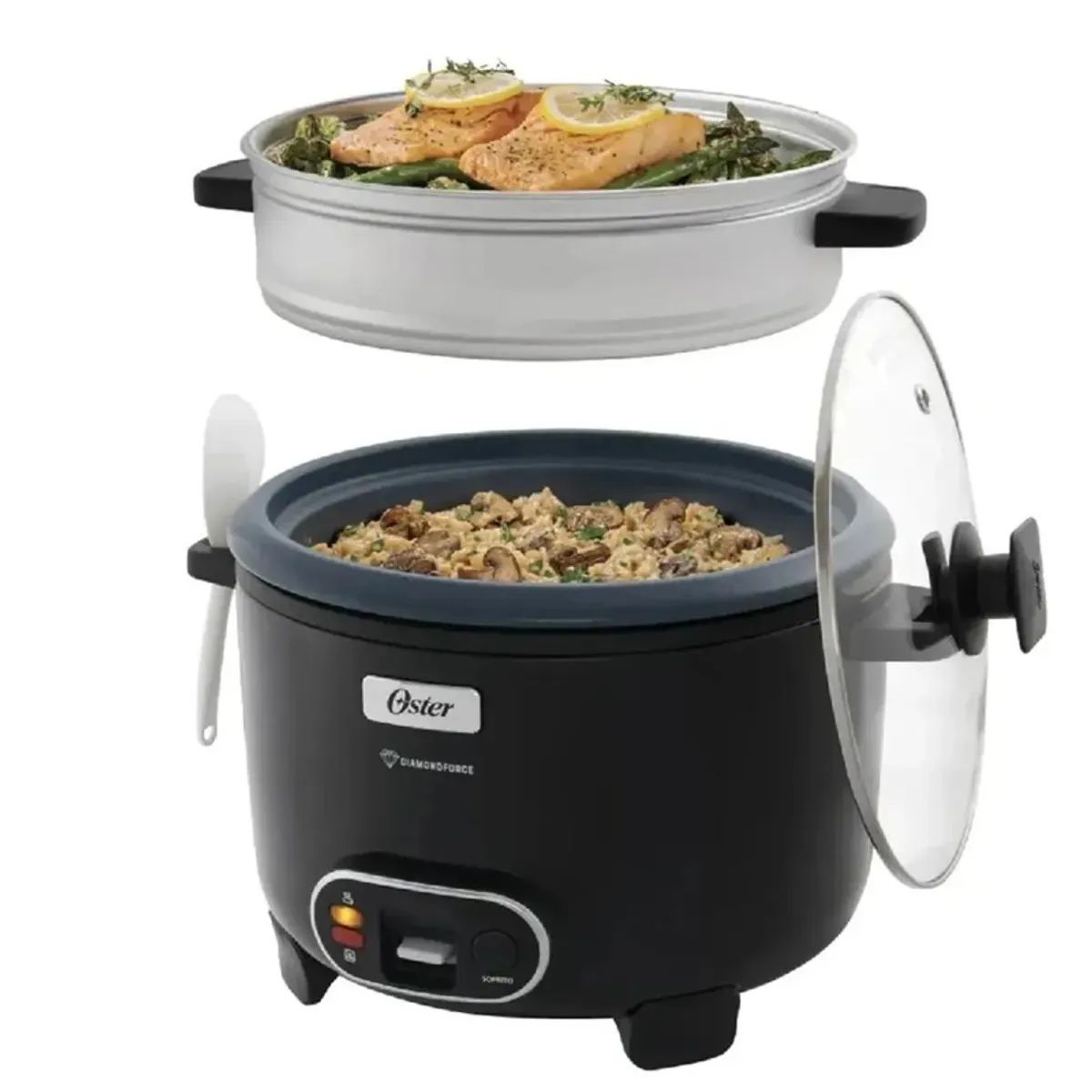 OSTER - Oster Arrocera 3en1 15 Tazas CKSTRC15DFBLK