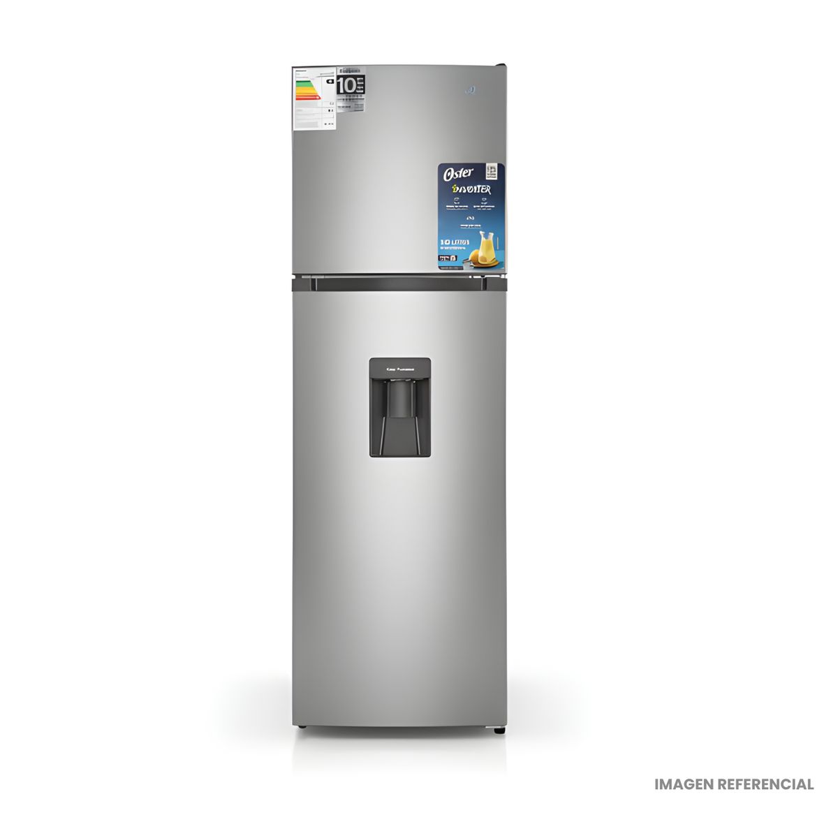 OSTER - Refrigeradora Oster 245L Inverter No Frost Top Mount - OS-PNFH2902VD