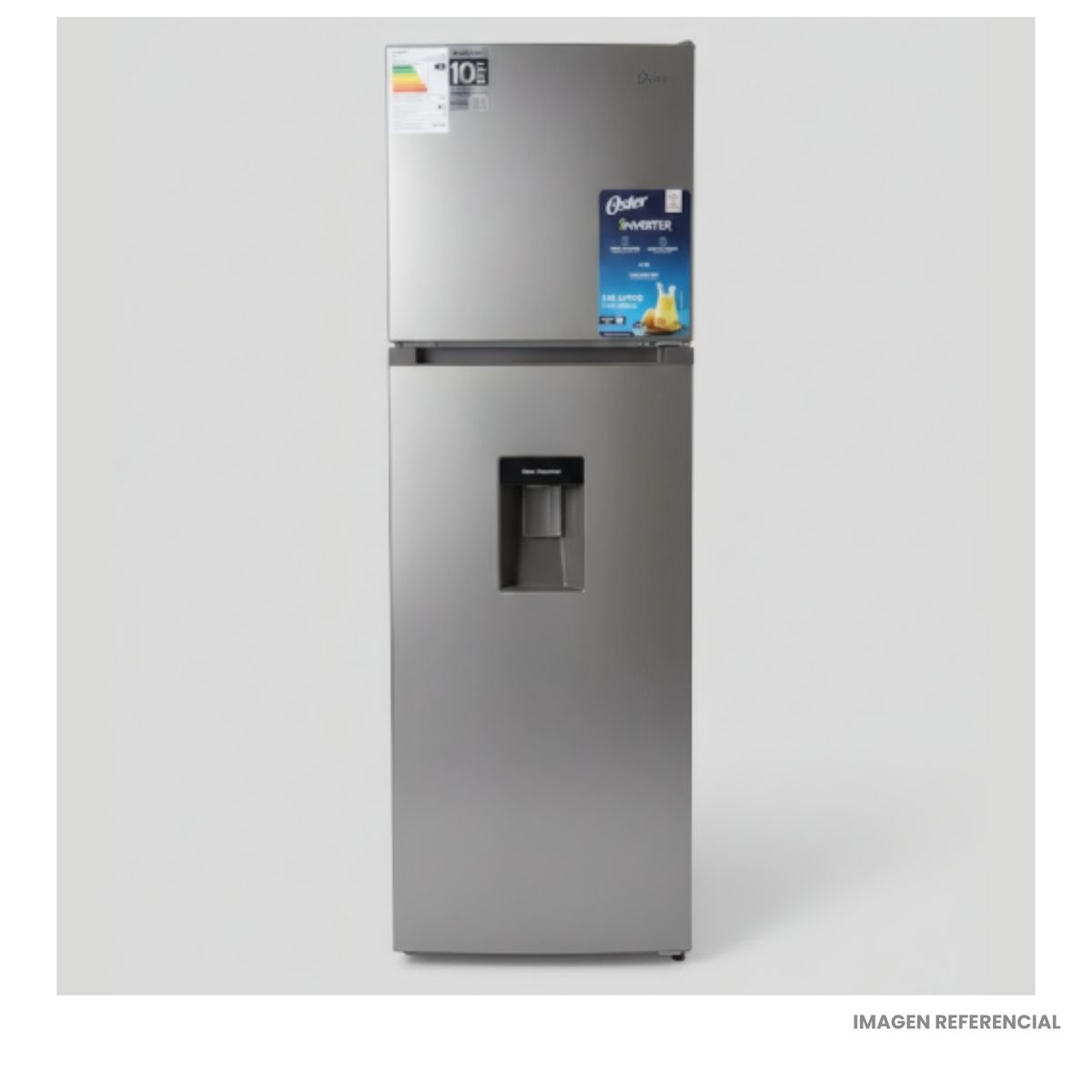 OSTER - Refrigeradora Oster 245L Inverter No Frost Top Mount - OS-PNFH2902VD