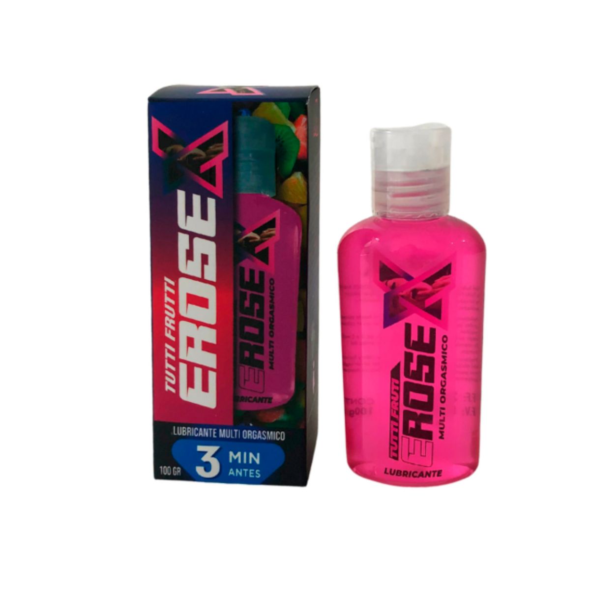 GENERICO - Lubricante Multi Orgásmico 100ml  Gel a Base de Agua para Parejas y Juguetes