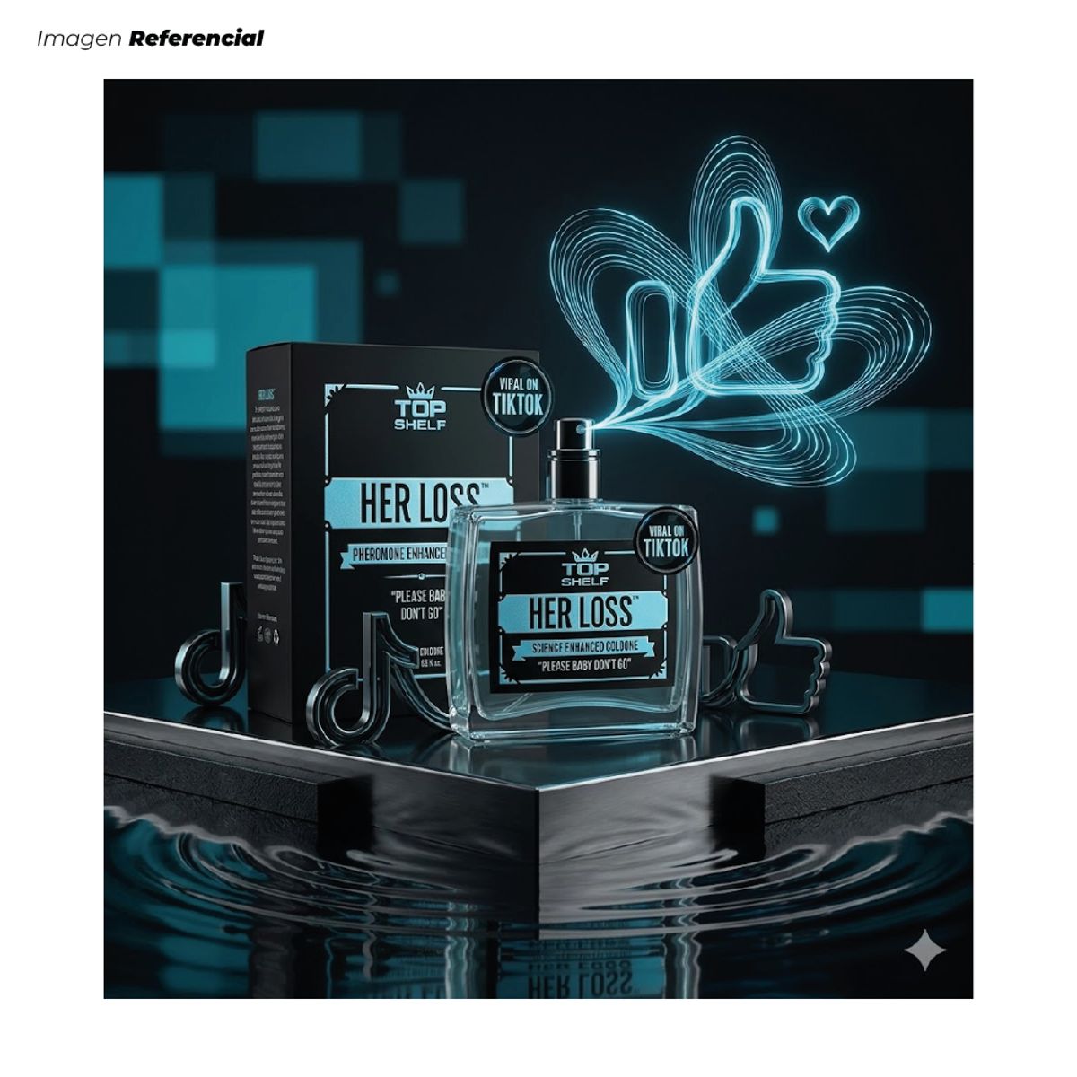 GENERICO - Perfume Her Loss Colonia con Feromonas de Top Shelf 100ml