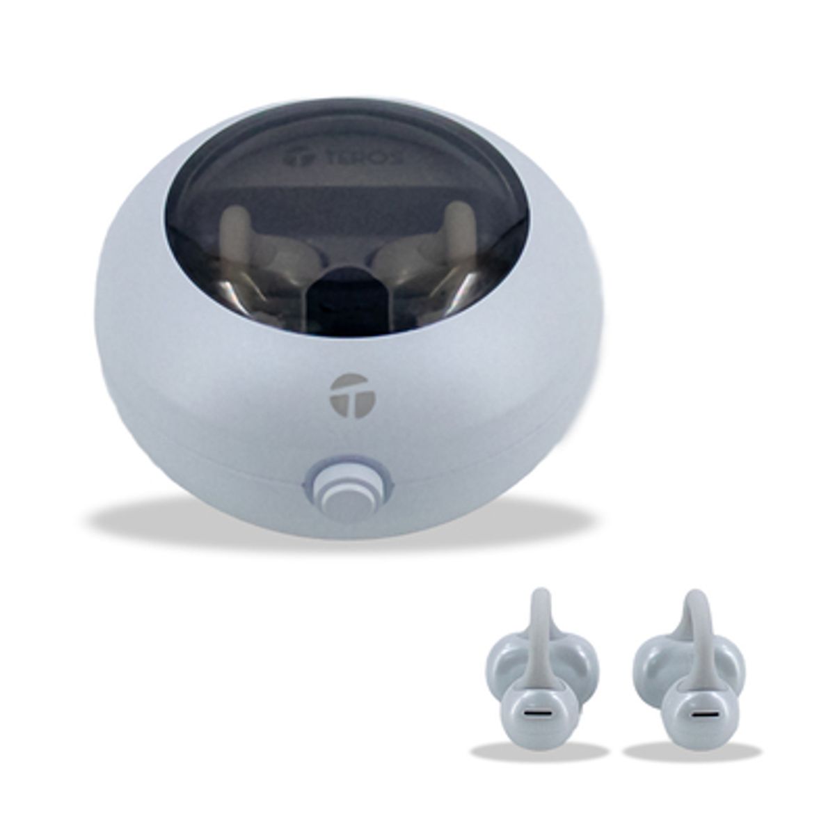 TEROS - Audífonos Inalámbricos Teros TE-80712W Bluetooth - Blanco