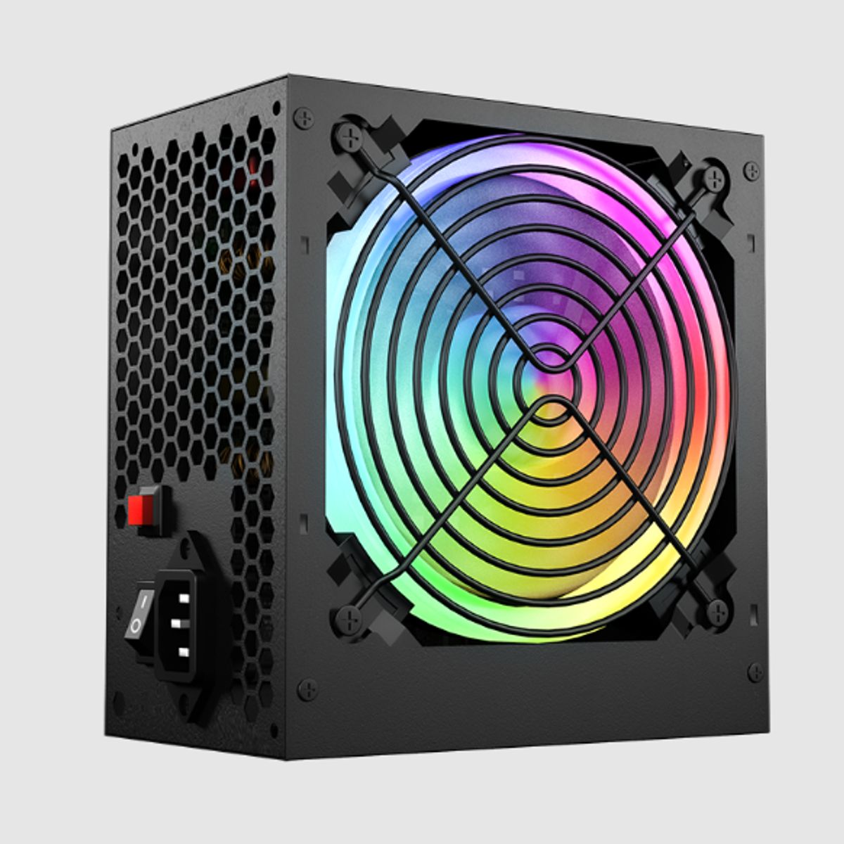 GENERICO - Fuente De Poder SGAMING RGB-650W 80 PLUS BRONCE