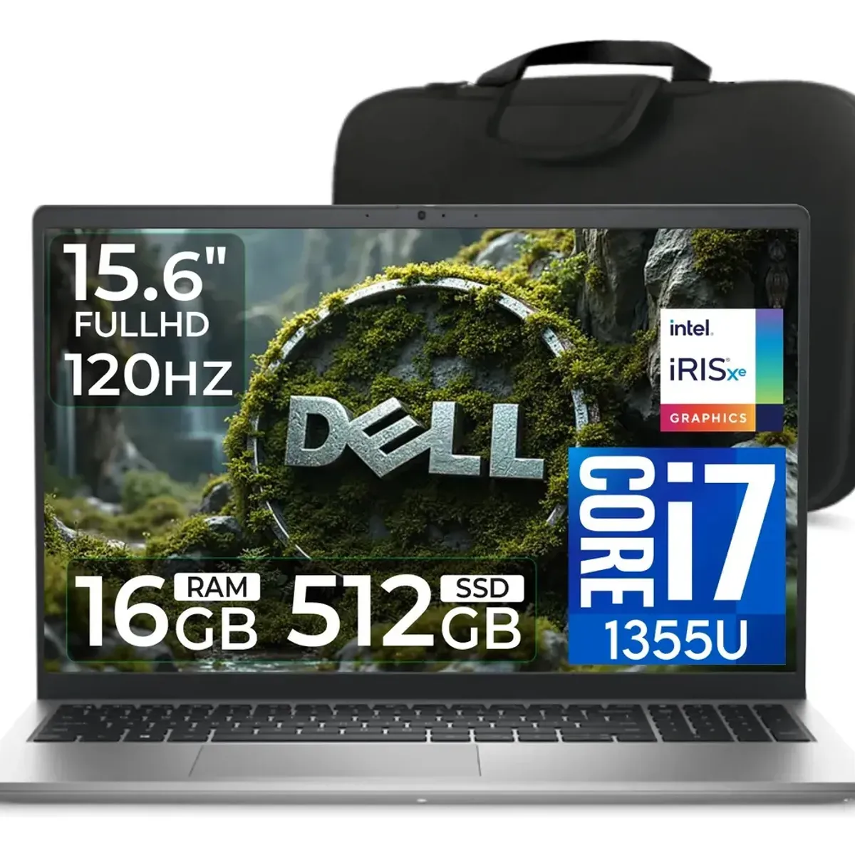 Dell - Laptop Dell Dc15250 Core i7-1355u 16gb Ram 512gb Ssd, intel xe graphics 15.6 fhd.