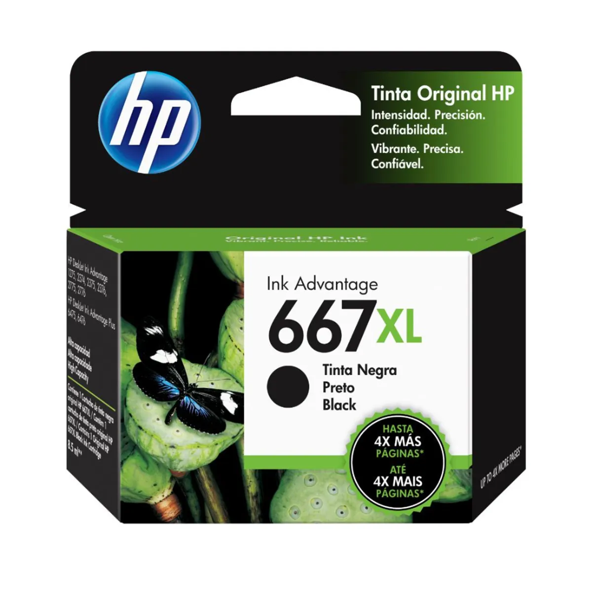 HP - Pack Tintas Hp 667xl Negra + 667xl Tricolor