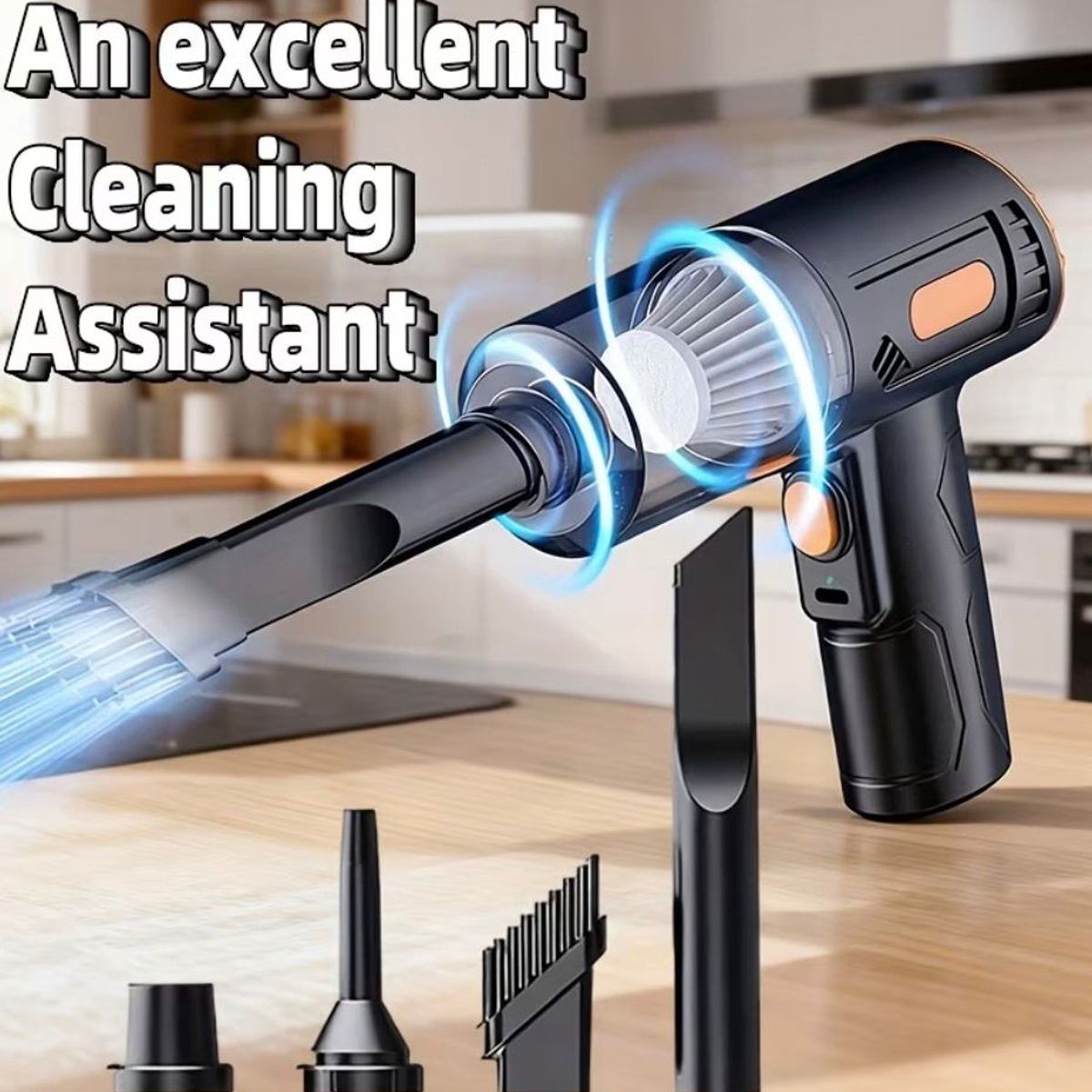 GENERICO - ASPIRADORA DE MANO YT-M2050 RECARGABLE