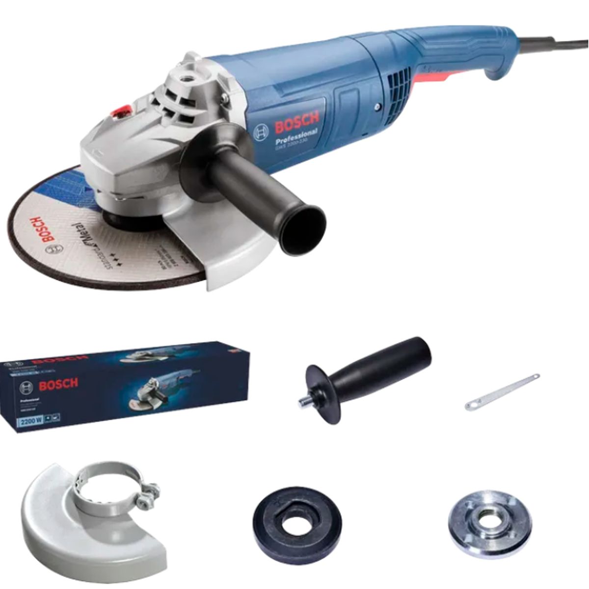 BOSCH - Amoladora Angular 9" 2200W 6500 rpm