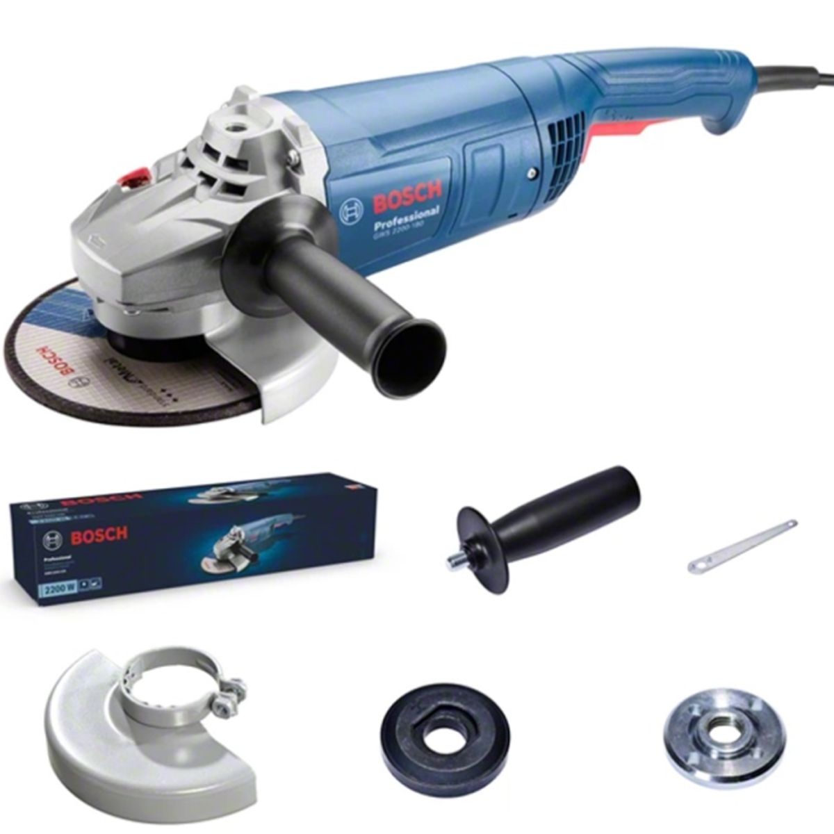BOSCH - Amoladora Angular 7'' 2200W 8500 rpm