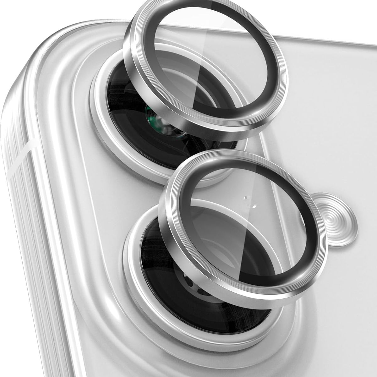 GENERICO - Mica de cámara para iPhone 17 titanium