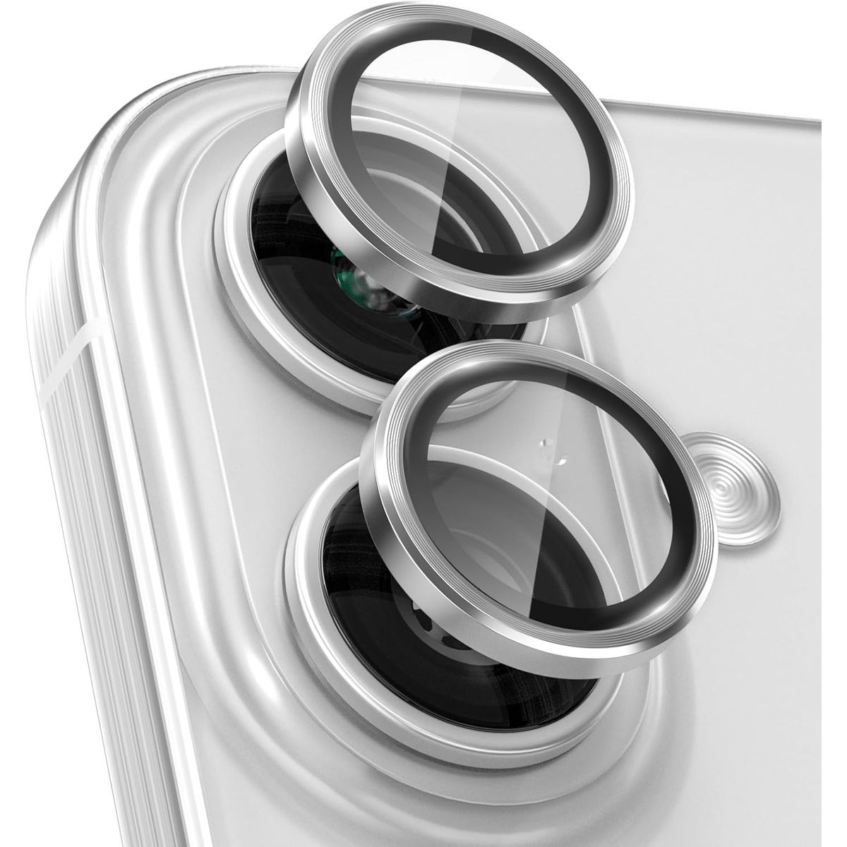 GENERICO - Mica de cámara para iPhone 17 titanium