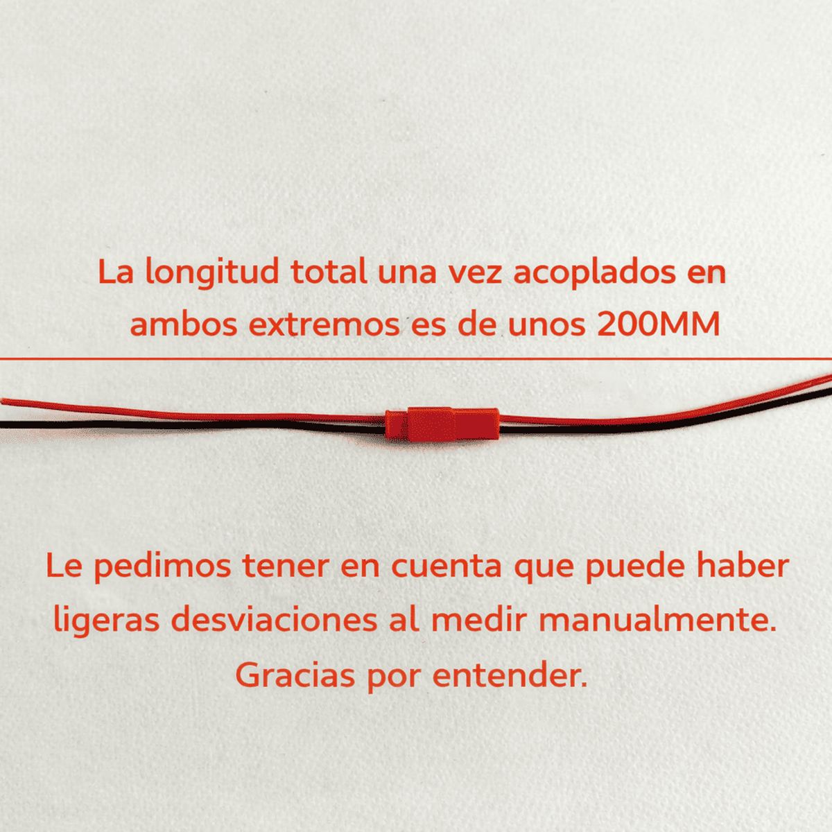 GENERICO - Pack 20 Conectores JST 2 Pines Macho y Hembra con Cable – Terminales DIY