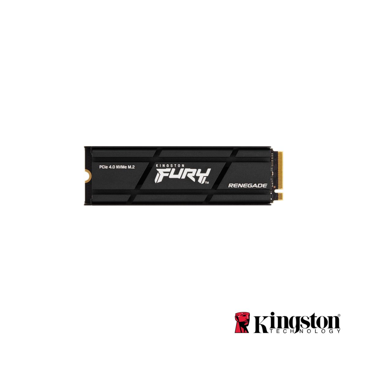 KINGSTON - Unidad en Estado Sólido Kingston FURY Renegade 1TB M.2 2280 PCIe 4.0 x4 NVMe SSD con Disipador