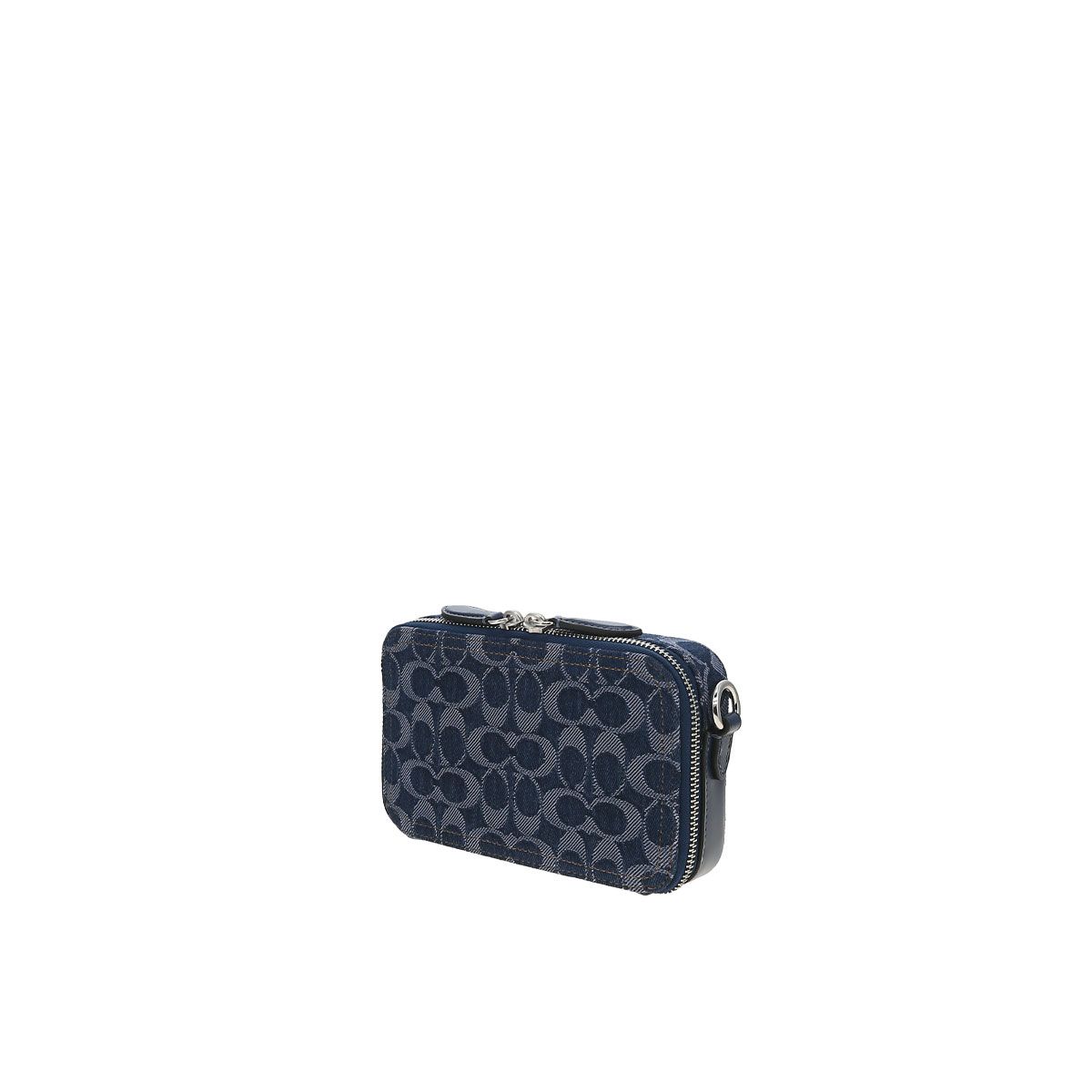 COACH - BOLSO BANDOLERA MUJER CHARTER SLIM AZUL OSCURO