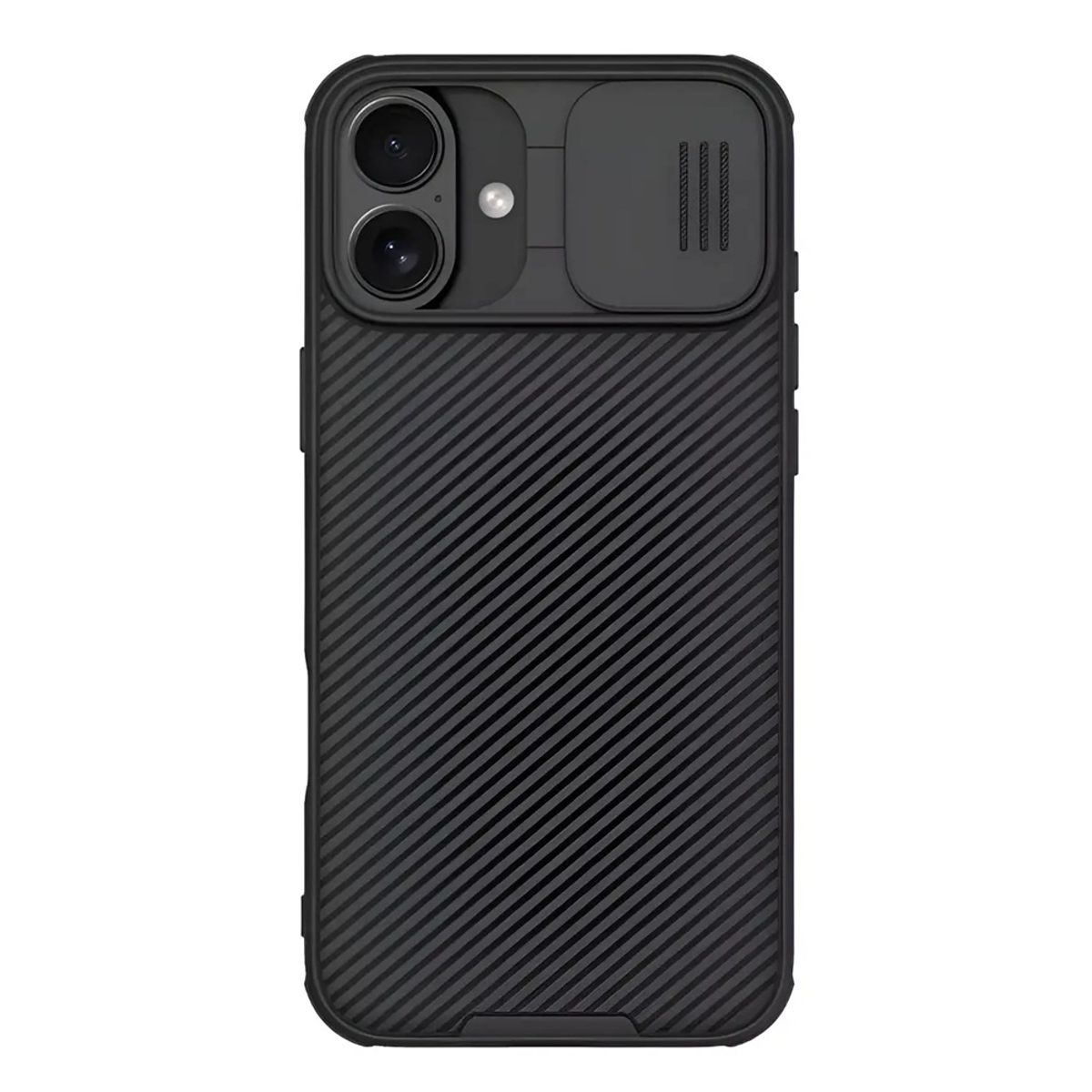 NILLKIN - CASE NILLKIN CAMSHIELD PARA IPHONE 16 COLOR NEGRO