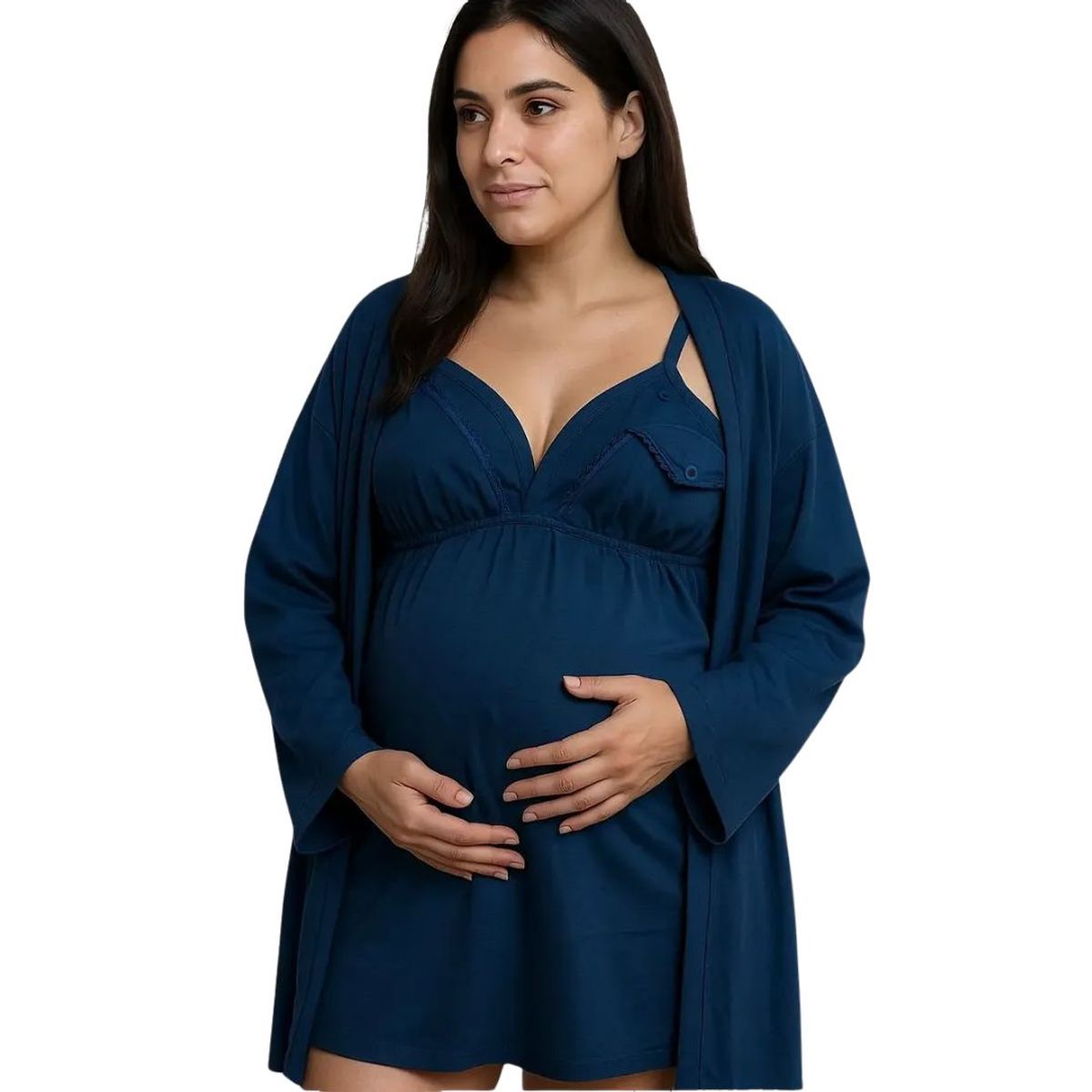 GENERICO - Pijama / Bata Maternidad  de embarazo y lactancia